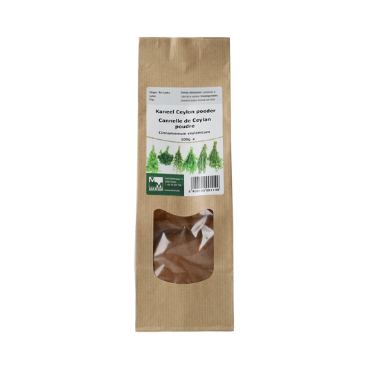 Marma Kaneel ceylon gemalen 100.00 Gram