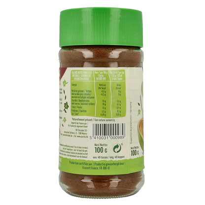 Pacha Instant koffie bio 100.00 Gram