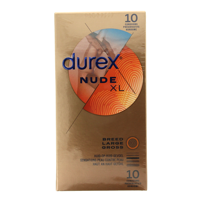 Durex Nude XL condooms 10.00 Stuks