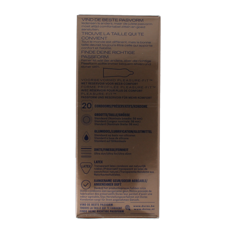 Durex Nude condooms 20 Stuks