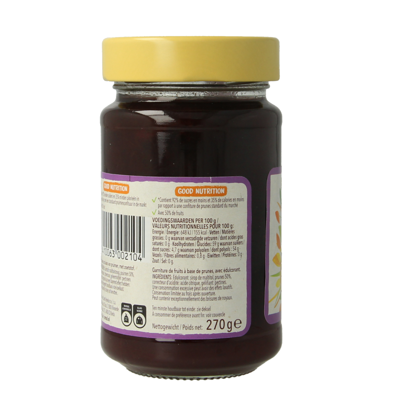 Cereal Fruit pruimen suikervrij 270 Gram