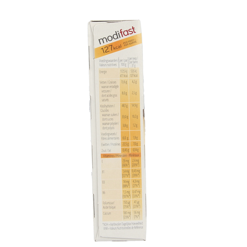 Modifast Proteine shape bar dark and white chocolate 6x31g 1 Stuks