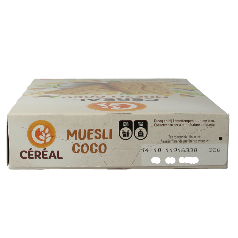 Cereal Koekjes muesli/cocos 200 Gram