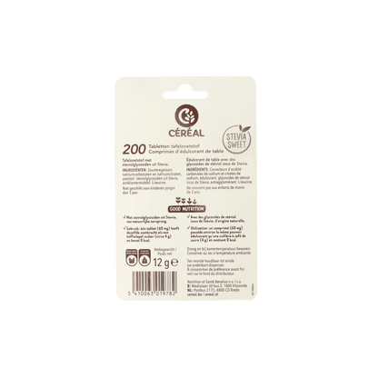 Cereal Stevia sweet 200 Tabletten
