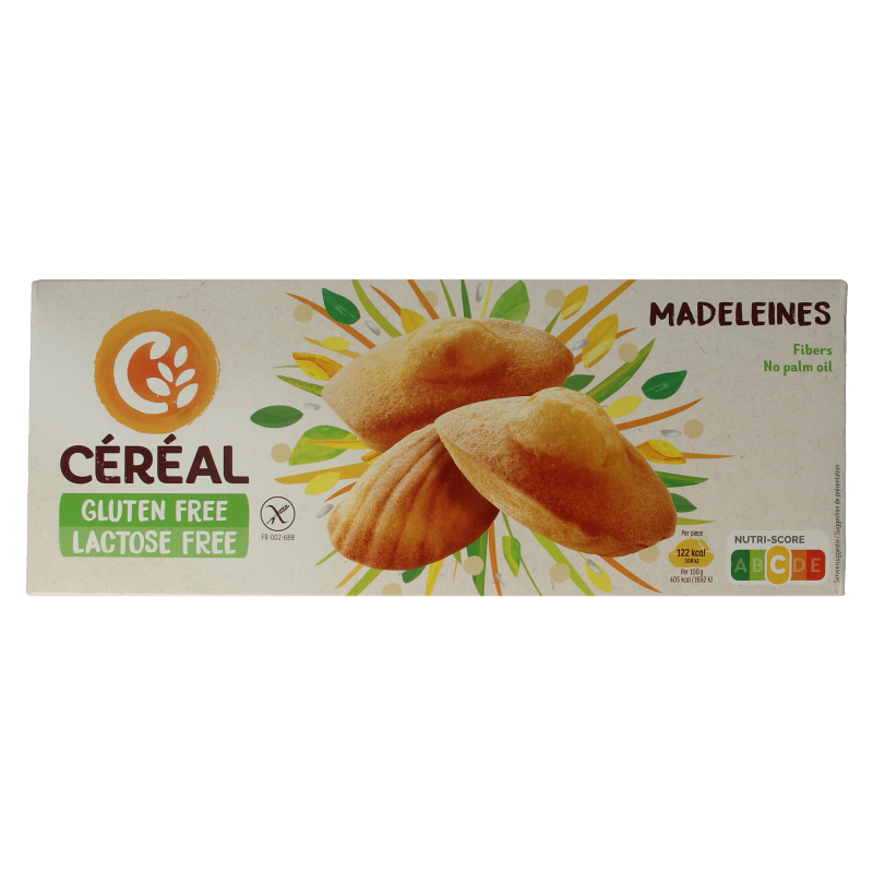 Cereal Madeleine glutenvrij 180 Gram