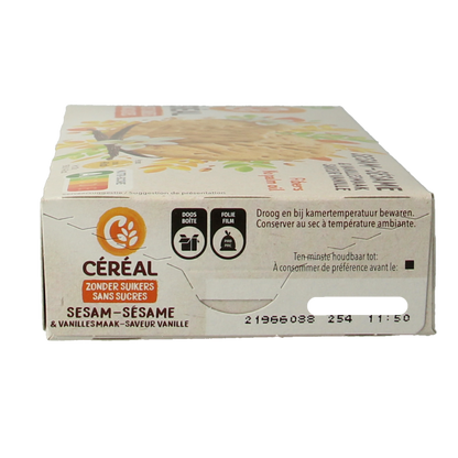 Cereal Sesam vanille koek 132 Gram