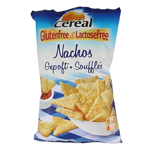 Cereal Nachos gepoft glutenvrij 85 Gram