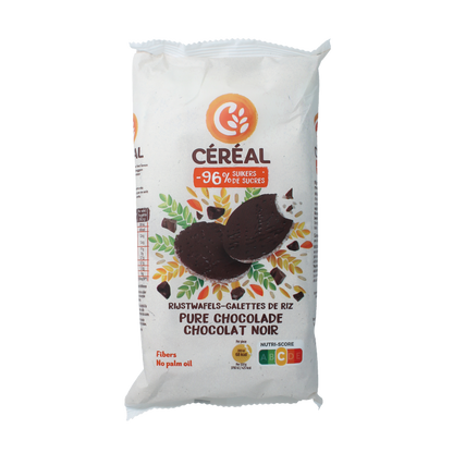 Cereal Rijstwafels pure chocolade 130 Gram