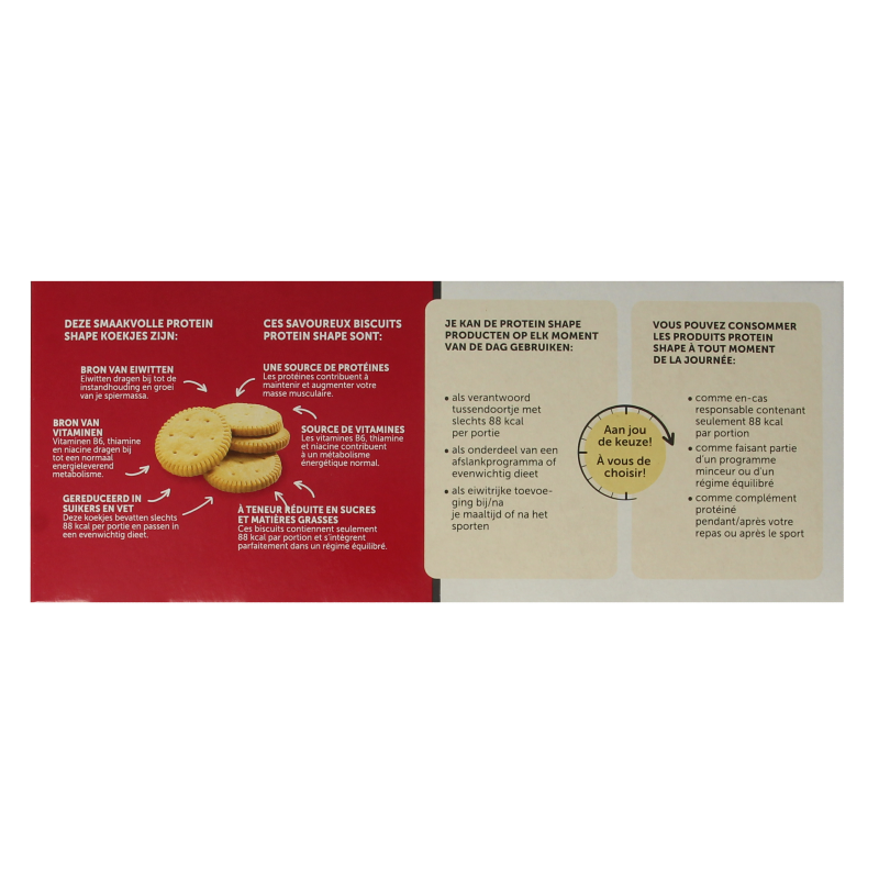 Modifast Proteine shape biscuits vanilla and lemon 156 Gram