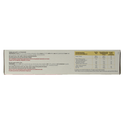 Modifast Proteine shape biscuits vanilla and lemon 156 Gram