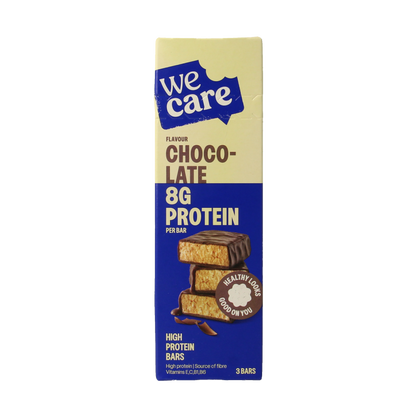 WeCare High protein bars chocolate 81 Gram