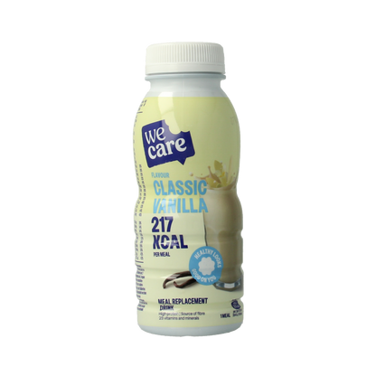 WeCare Meal replacement drink classic vanilla 236 Milliliter
