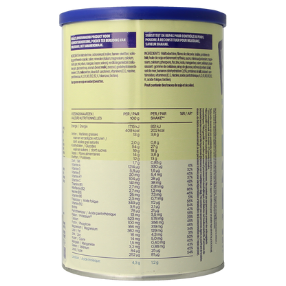 WeCare Meal replacement shake golden banana 436.00 Gram