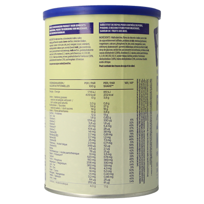 WeCare Meal replacement shake forest fruits 436.00 Gram