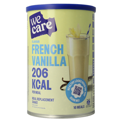 WeCare Meal replacement shake french vanilla 436.00 Gram