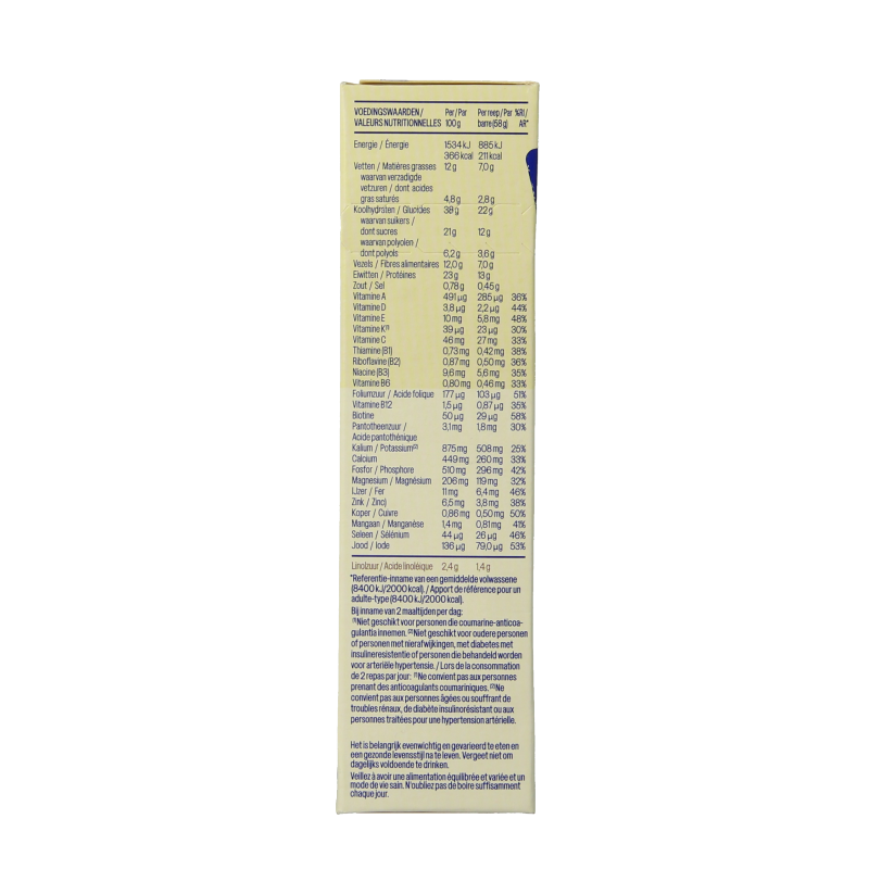 WeCare Meal replacement bars choco crisp 116 Gram