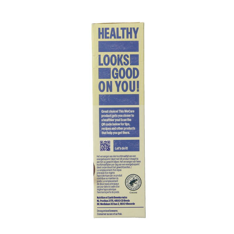 WeCare Meal replacement bars choco crisp 116 Gram