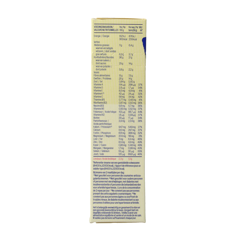 WeCare Meal replacement bars raspberry & almond 116 Gram