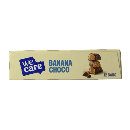 WeCare High protein bars banana choco 372 Gram