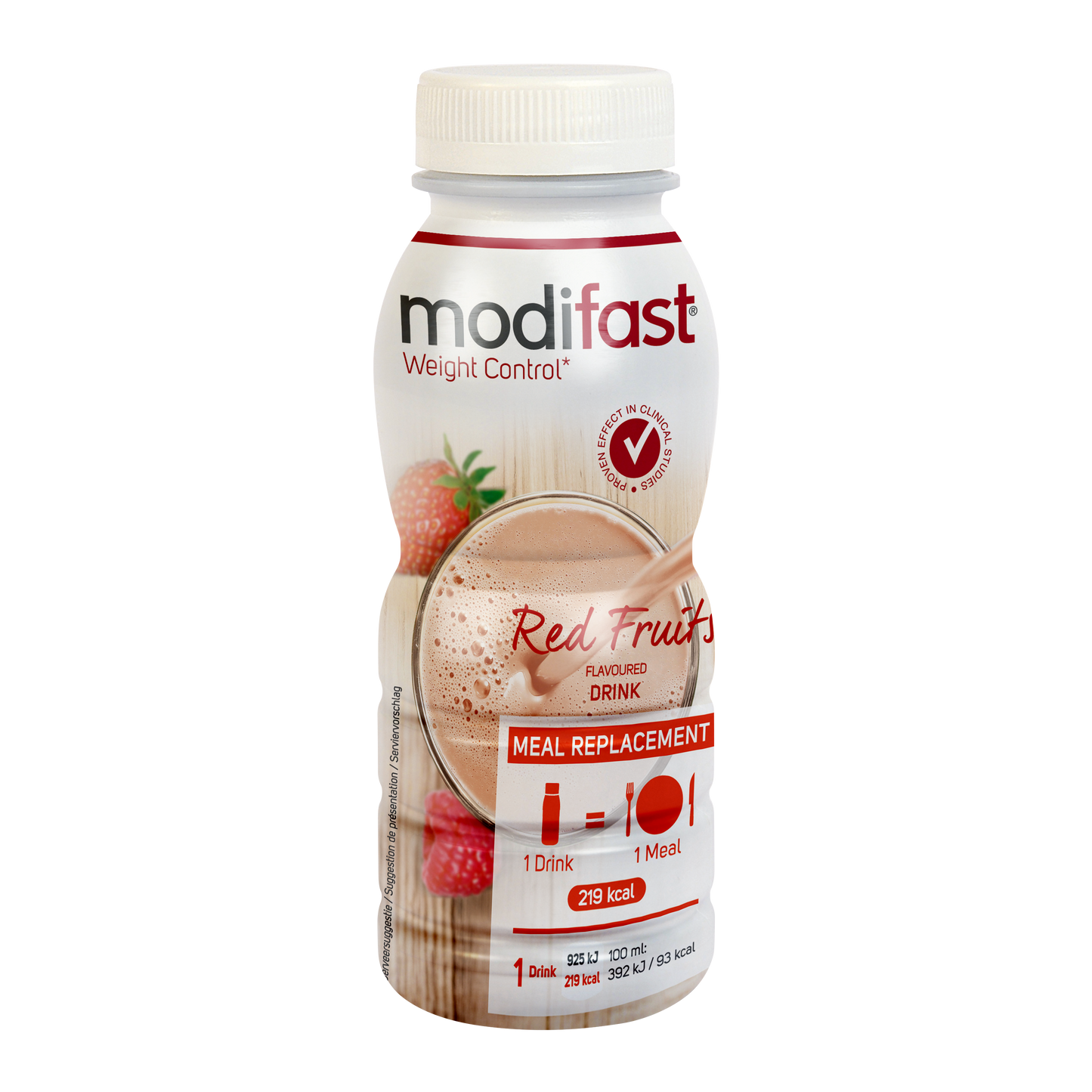 Modifast Intensive drink red fruit 236.00 Milliliter