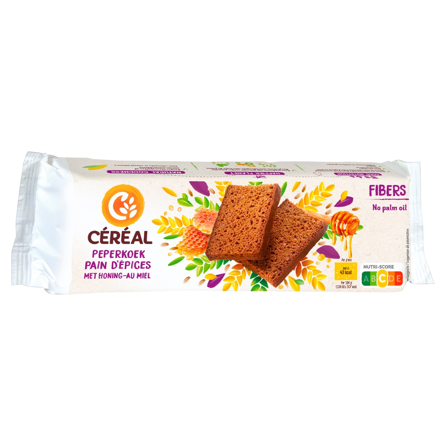 Cereal Peperkoek met honing 300 Gram