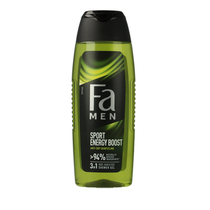 FA Men douchegel sport energy boost 250 Milliliter