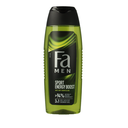 FA Men douchegel sport energy boost 250 Milliliter