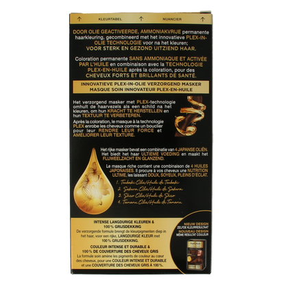 Syoss Color Oleo Intense 4-60 goudbruin haarverf 1 Set