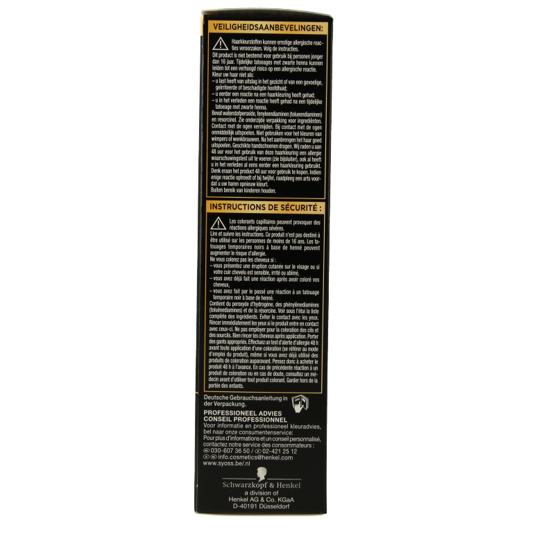 Syoss Color Oleo Intense 4-23 bordeaux rood haarverf  1 Set