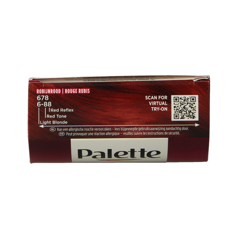 Poly Palette Haarverf 678 Robijn rood 1 Set