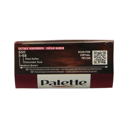 Poly Palette Haarverf 650 Kastanje middenbruin 1 Set