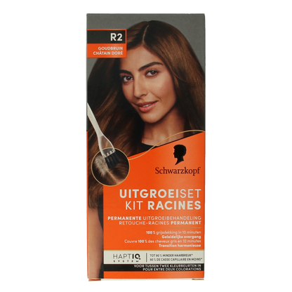 Schwarzkopf Vital uitgroeiset goudbruin 11 Milliliter
