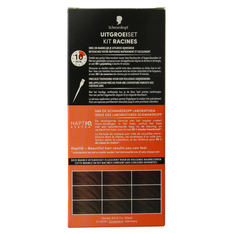 Schwarzkopf Vital uitgroeiset lichtbruin/middenbruin R1 11 Milliliter