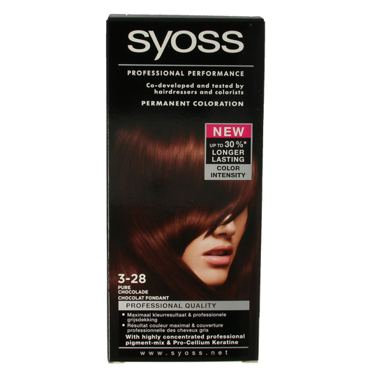 Syoss Colors 3-28 donker chocolade 1 Set