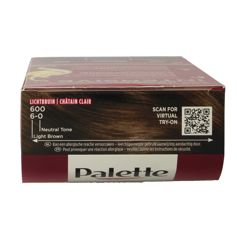 Poly Palette Haarverf 600 Licht bruin 1 Set