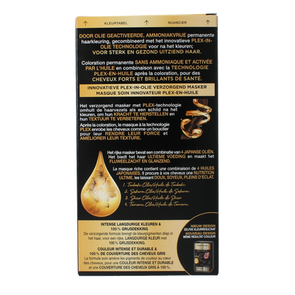 Syoss Color Oleo Intense 4-50 ijzig bruin haarverf 1 Set