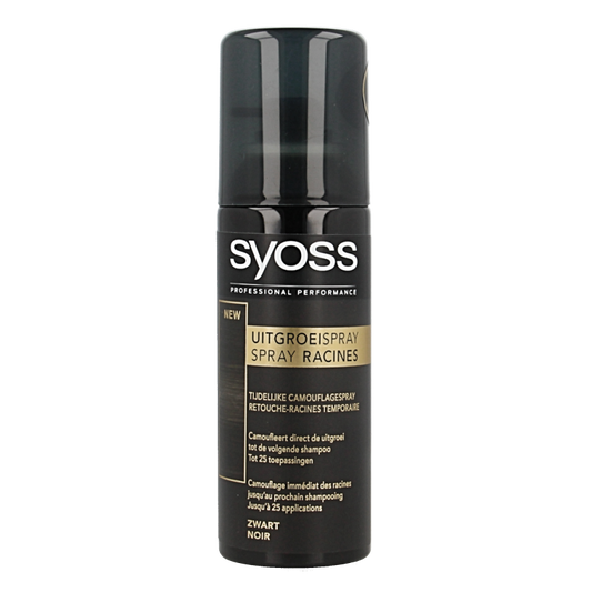Syoss Uitgroeispray zwart  120 Milliliter