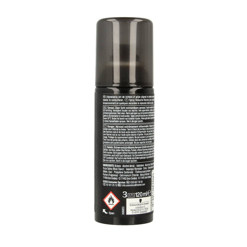 Syoss Uitgroeispray middenbruin 120 Milliliter