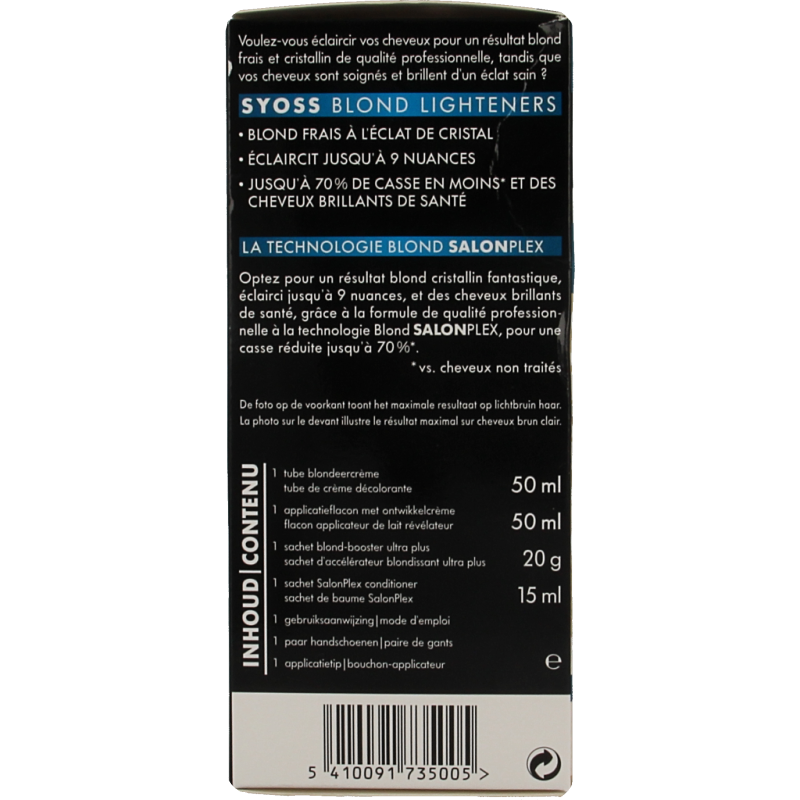 Syoss Colors creme 13-0 ultra plus lightener  1 Set