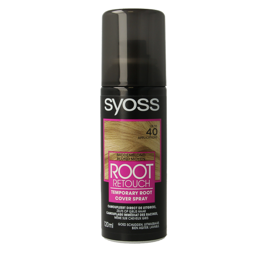 Syoss Uitgroeispray middenblond  120 Milliliter