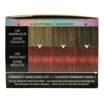 Syoss Color baseline 5-29 intens rood haarverf  1 Set