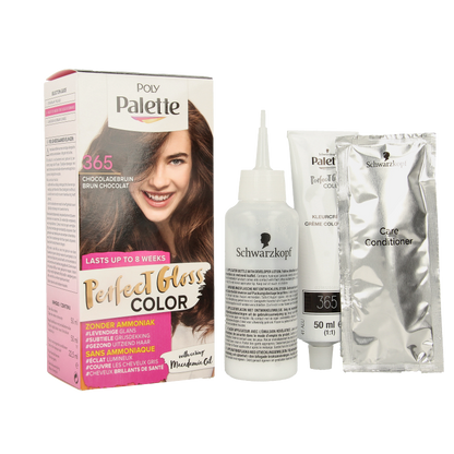 Poly Palette Haarverf 365 pure chocolade  1 Set