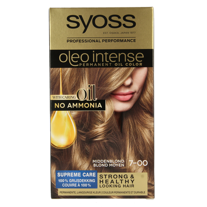Syoss Color Oleo Intense 7-00 middenblond haarverf  1 Set