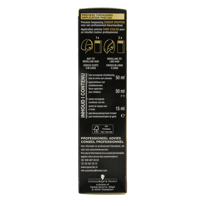 Syoss Color Oleo Intense 8-05 beige blond haarverf  1 Set