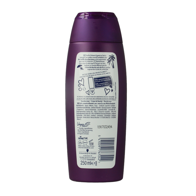 FA Douche mystic moments shea butter & passion fruit 250 Milliliter