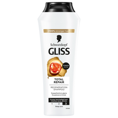 Gliss Kur Shampoo total repair 250.00 Milliliter