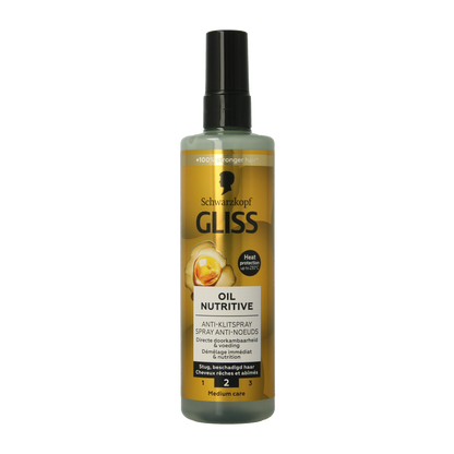Gliss Kur Anti-klit spray oil nutritive 200 Milliliter