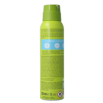 FA Deodorant spray orange sunrise 150.00 Milliliter