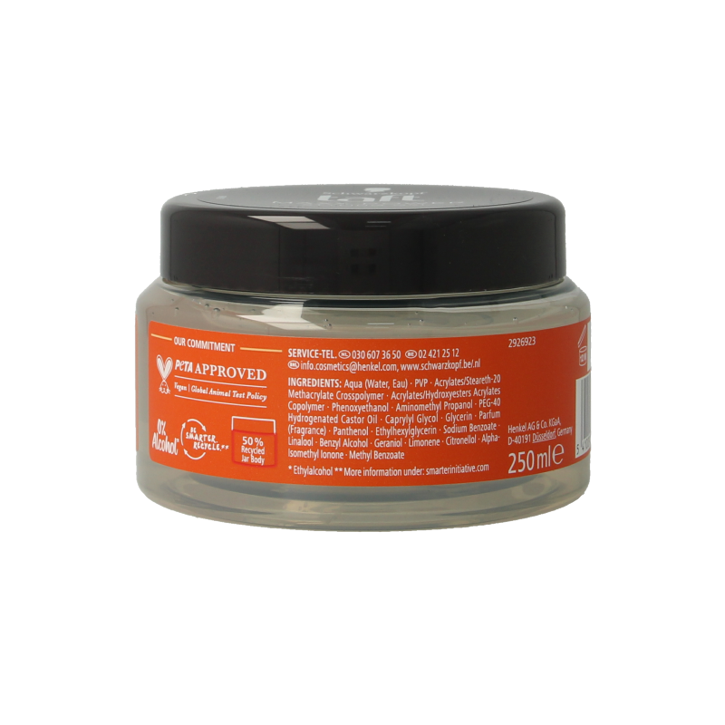 Taft Maxx power gel pot 250 Milliliter