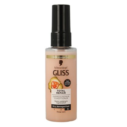 Gliss Kur Anti-klit spray total repair 19 mini 70 Milliliter